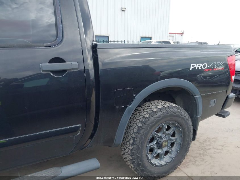 2011 Nissan Titan Pro-4X VIN: 1N6BA0EC7BN306107 Lot: 43803175