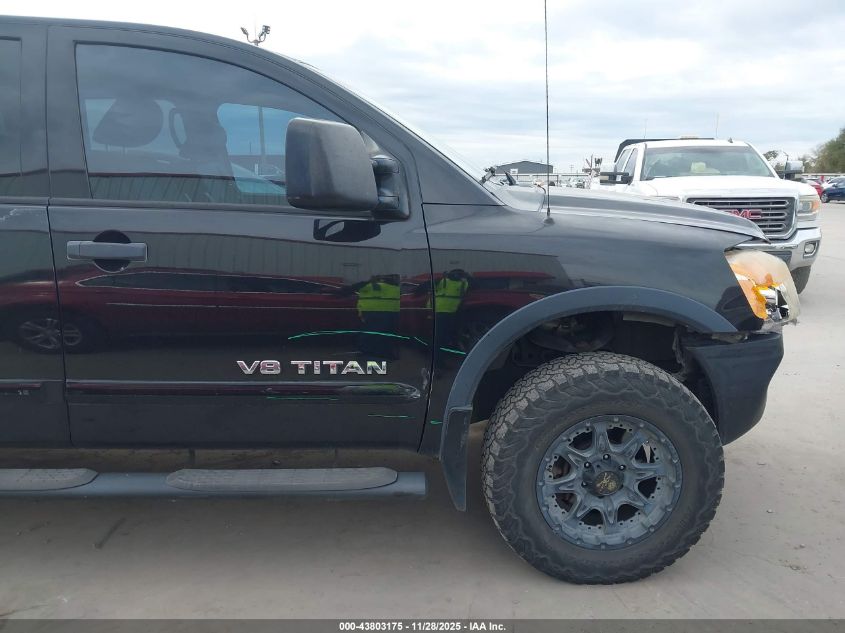 2011 Nissan Titan Pro-4X VIN: 1N6BA0EC7BN306107 Lot: 43803175