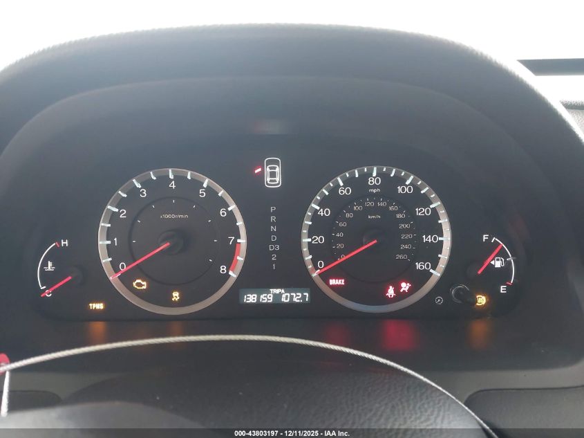 2012 Honda Accord 2.4 Ex VIN: 1HGCP2F77CA220888 Lot: 43803197