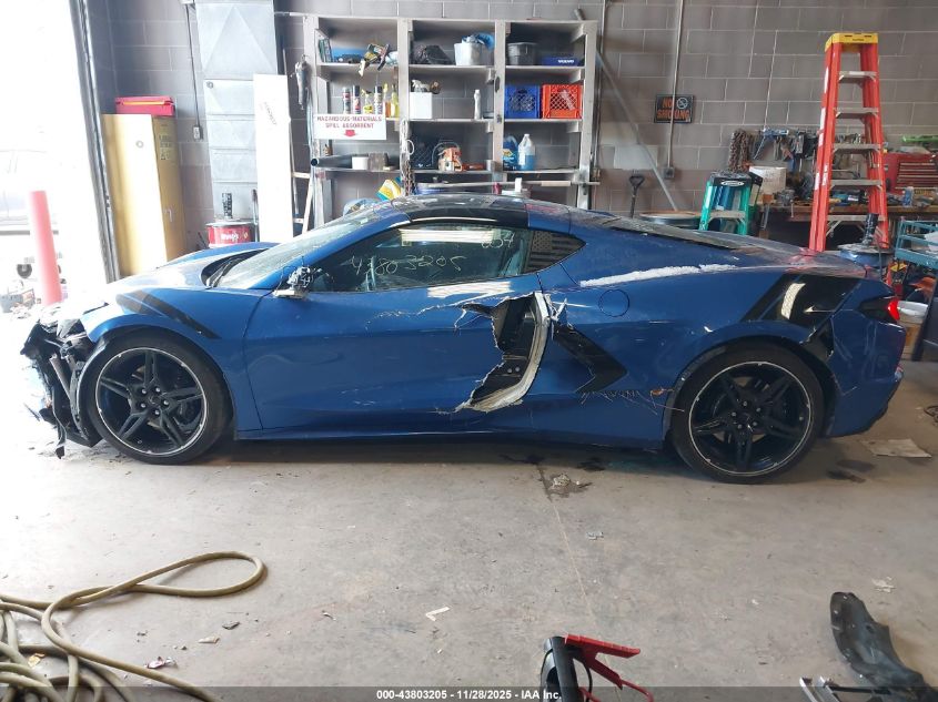 2021 Chevrolet Corvette Stingray Rwd 2Lt VIN: 1G1YB2D41M5102124 Lot: 43803205