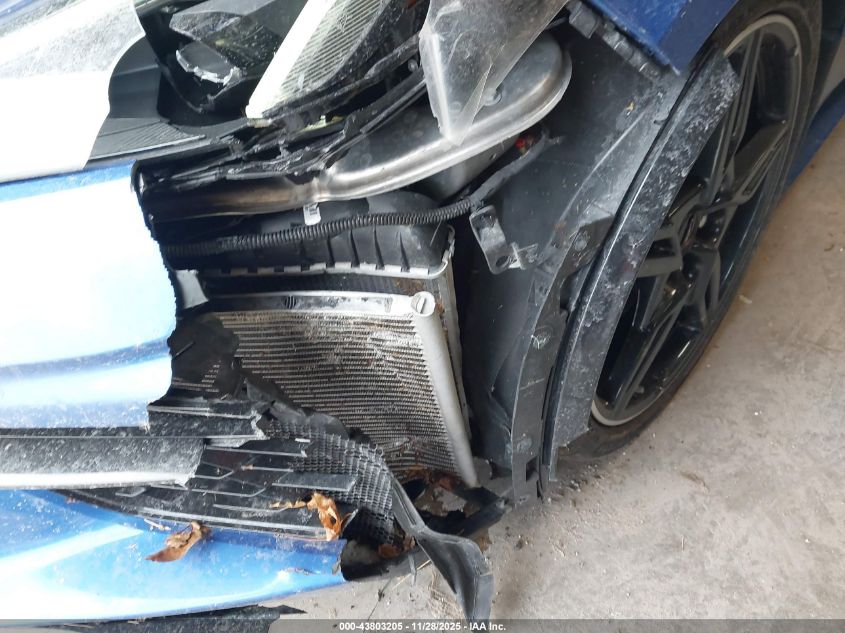 2021 Chevrolet Corvette Stingray Rwd 2Lt VIN: 1G1YB2D41M5102124 Lot: 43803205