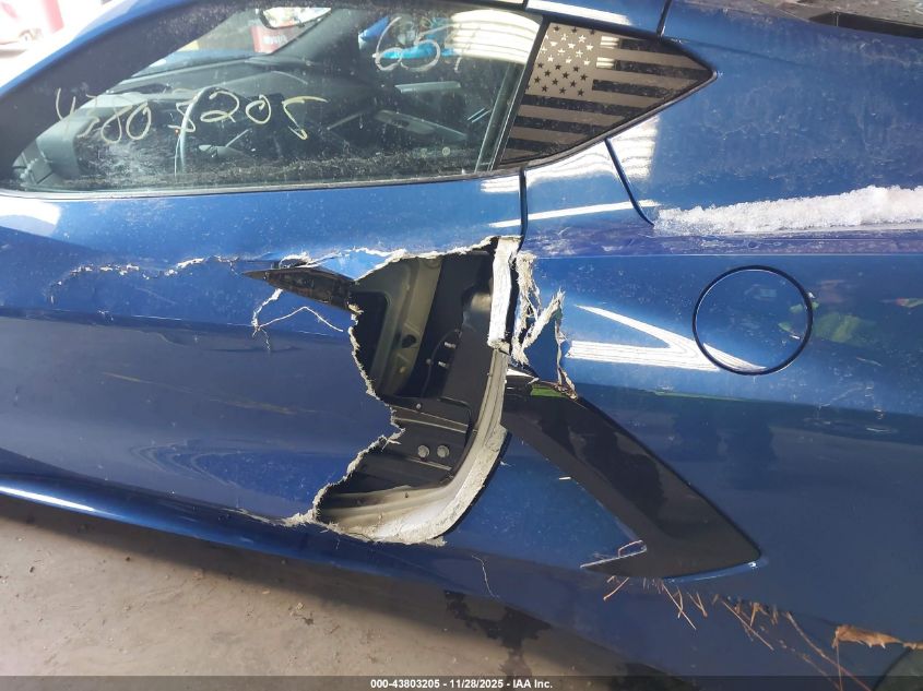 2021 Chevrolet Corvette Stingray Rwd 2Lt VIN: 1G1YB2D41M5102124 Lot: 43803205