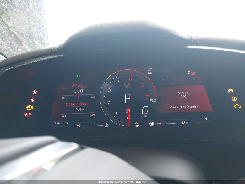 2021 Chevrolet Corvette Stingray Rwd 2Lt VIN: 1G1YB2D41M5102124 Lot: 43803205