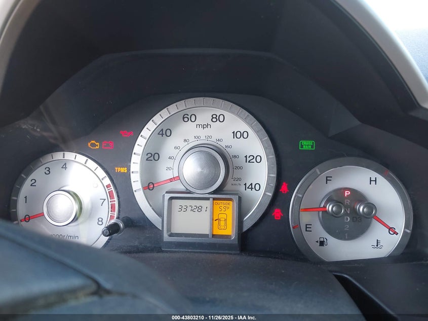 2009 Honda Pilot Ex-L VIN: 5FNYF48679B006779 Lot: 43803210