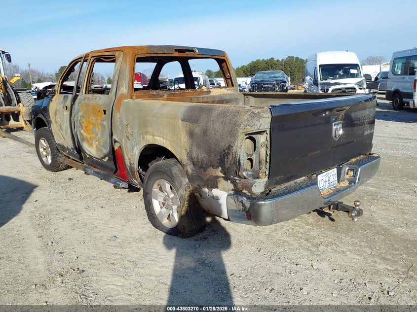 Vin: 1c6rr7kt6ks742933, lot: 44298728, ram 1500 classic tradesman 20193
