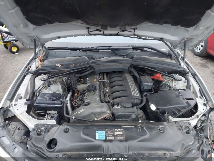 2007 BMW 530I VIN: WBANE73517CM44663 Lot: 43803272