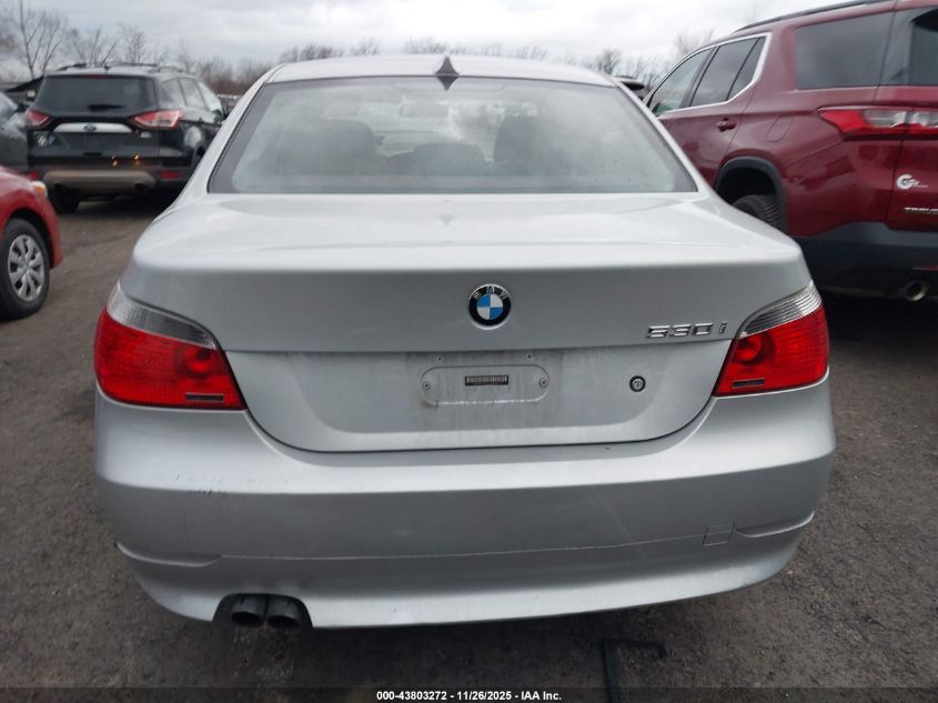 2007 BMW 530I VIN: WBANE73517CM44663 Lot: 43803272