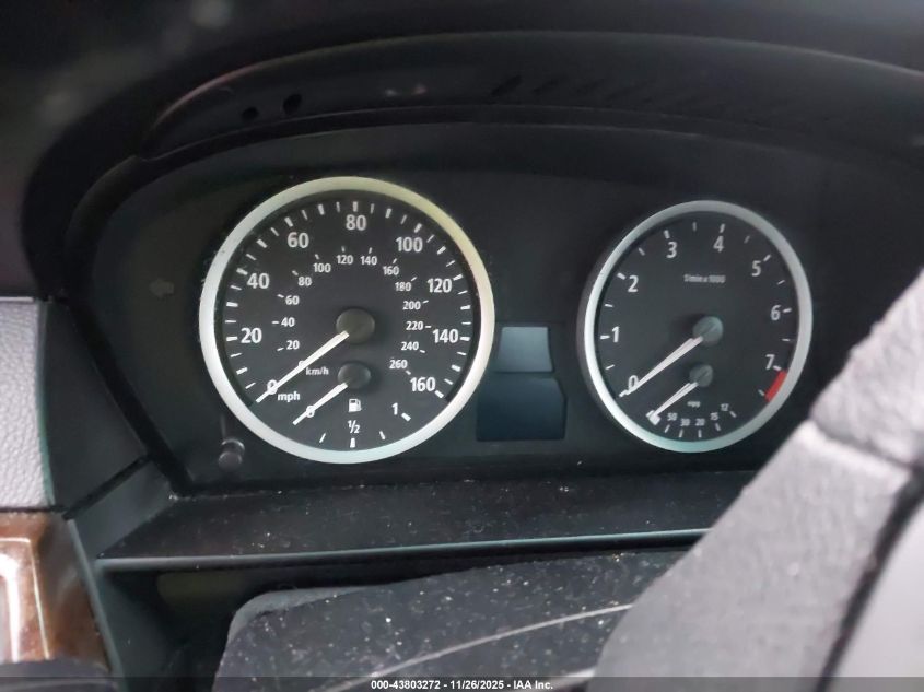 2007 BMW 530I VIN: WBANE73517CM44663 Lot: 43803272