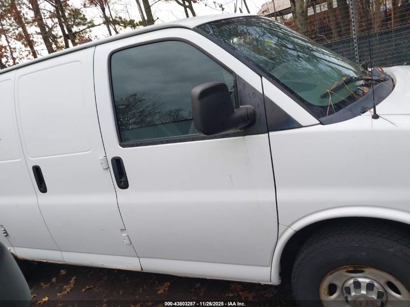 2013 Chevrolet Express 2500 Work Van VIN: 1GCWGFFA2D1167078 Lot: 43803287