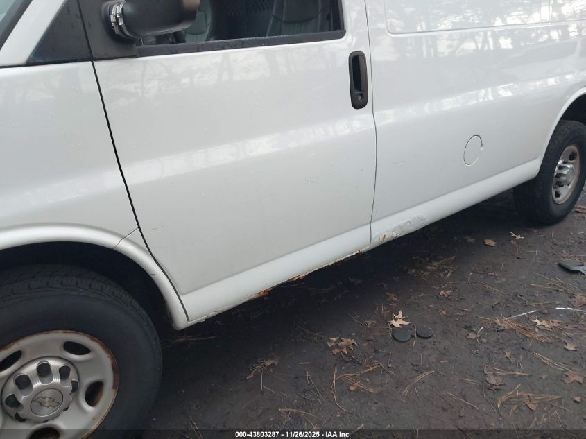 2013 Chevrolet Express 2500 Work Van VIN: 1GCWGFFA2D1167078 Lot: 43803287