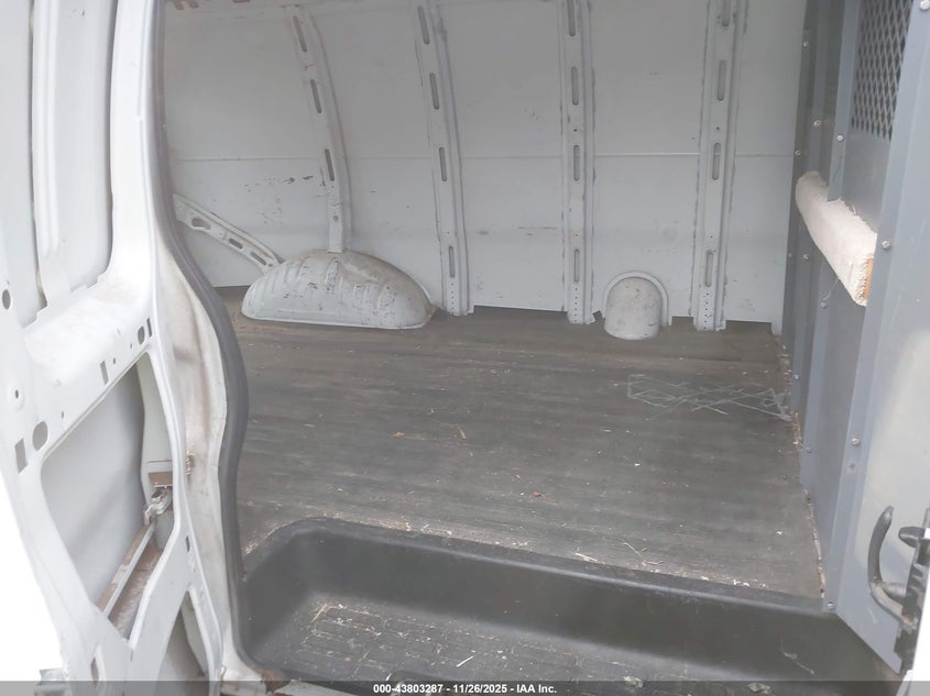 2013 Chevrolet Express 2500 Work Van VIN: 1GCWGFFA2D1167078 Lot: 43803287