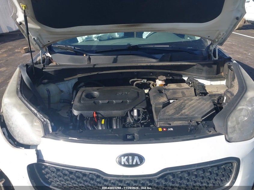 2018 Kia Sportage Lx VIN: KNDPM3ACXJ7474267 Lot: 43803298
