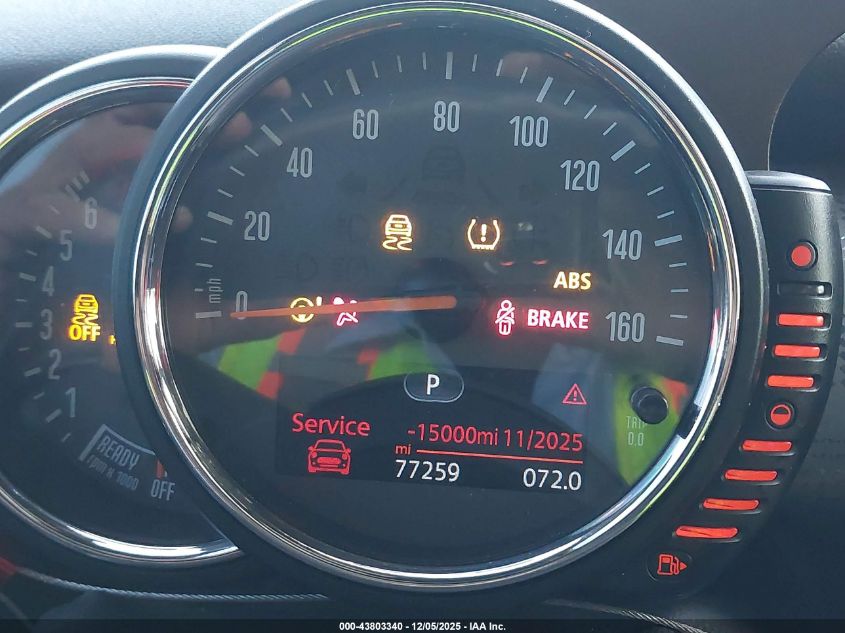 2017 Mini Hardtop Cooper VIN: WMWXP5C30H2F61330 Lot: 43803340