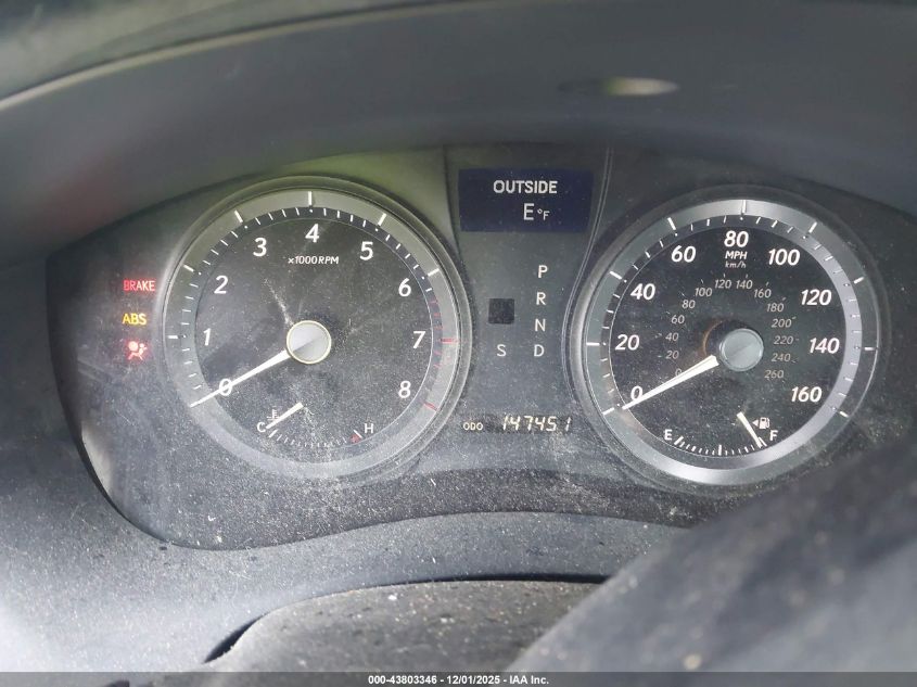 2007 Lexus Es 350 VIN: JTHBJ46G872085331 Lot: 43803346