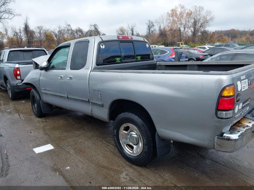 2002 Toyota Tundra Sr5 VIN: 5TBRN34132S302985 Lot: 43803352