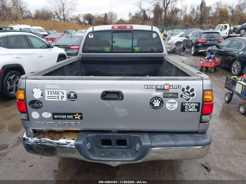 2002 Toyota Tundra Sr5 VIN: 5TBRN34132S302985 Lot: 43803352