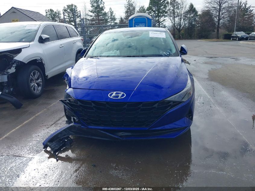 2021 Hyundai Elantra Se VIN: 5NPLL4AGXMH015959 Lot: 43803367