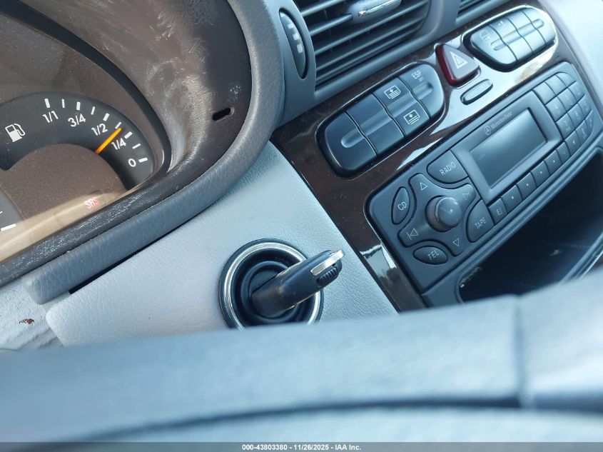 2003 Mercedes-Benz C 240 VIN: WDBRF61J33F343854 Lot: 43803380