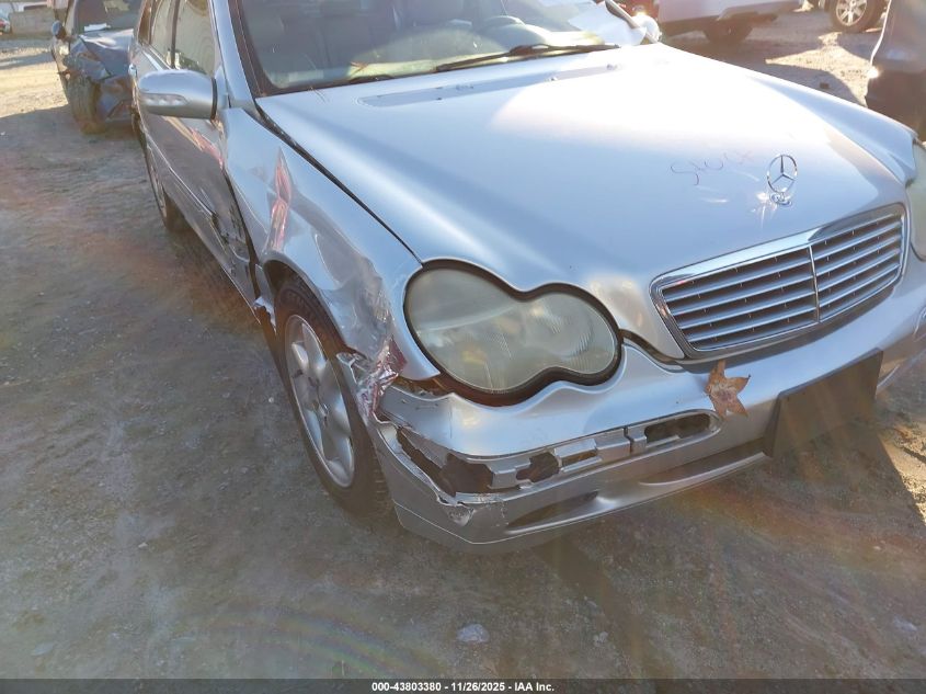 2003 Mercedes-Benz C 240 VIN: WDBRF61J33F343854 Lot: 43803380