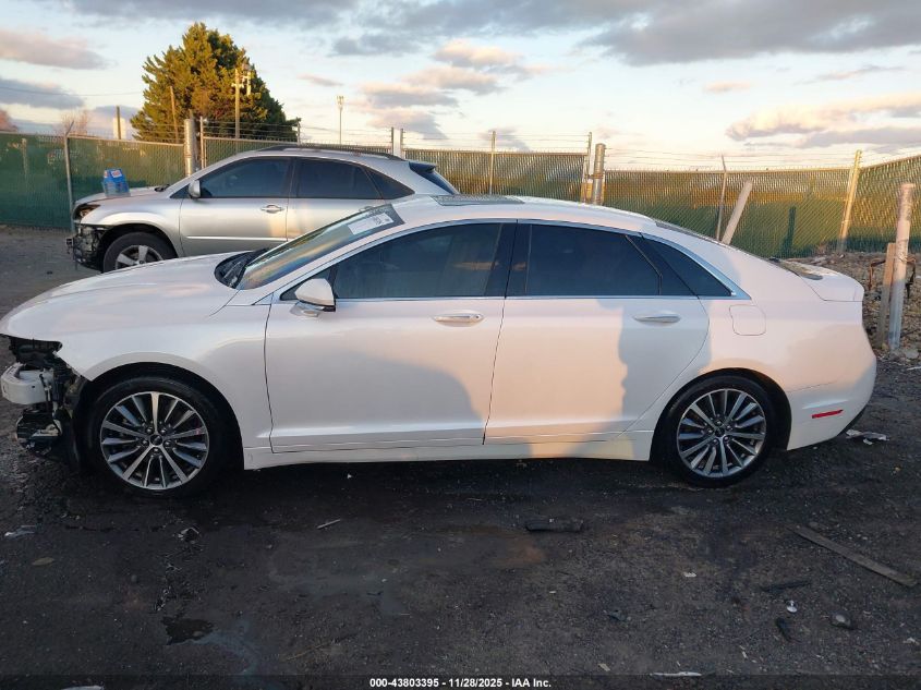 2018 Lincoln Mkz Hybrid Select VIN: 3LN6L5LU2JR608855 Lot: 43803395
