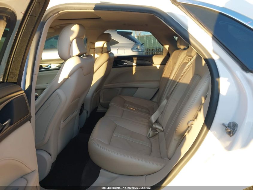 2018 Lincoln Mkz Hybrid Select VIN: 3LN6L5LU2JR608855 Lot: 43803395