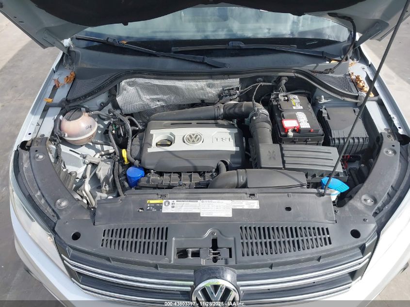 2014 Volkswagen Tiguan Sel VIN: WVGAV3AX4EW530300 Lot: 43803397