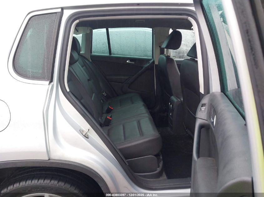 2014 Volkswagen Tiguan Sel VIN: WVGAV3AX4EW530300 Lot: 43803397