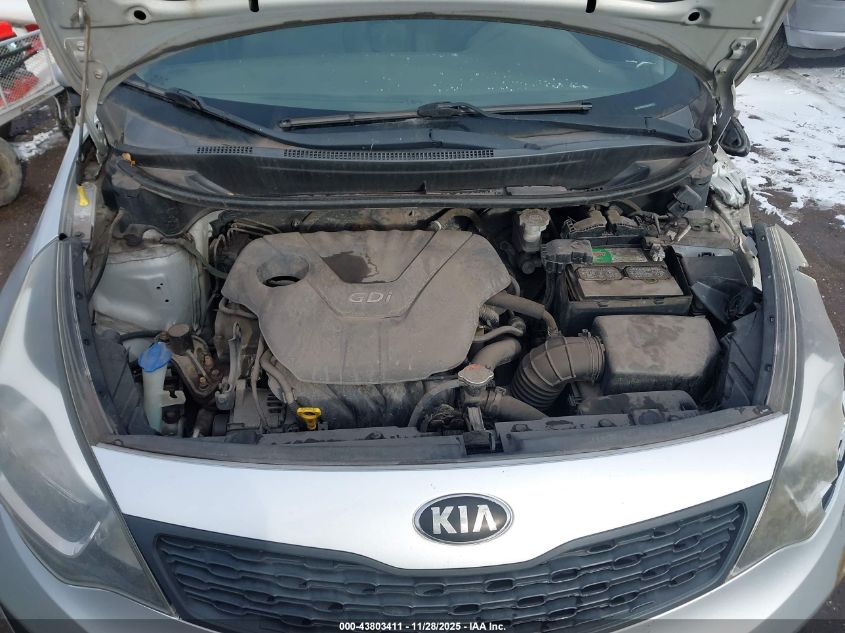 2014 Kia Rio Lx VIN: KNADM4A36E6356170 Lot: 43803411