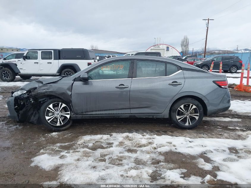 2021 Nissan Sentra Sv Xtronic Cvt VIN: 3N1AB8CV8MY285128 Lot: 43803434