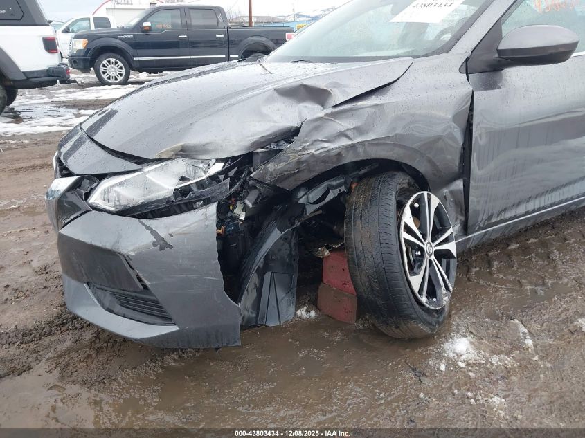 2021 Nissan Sentra Sv Xtronic Cvt VIN: 3N1AB8CV8MY285128 Lot: 43803434