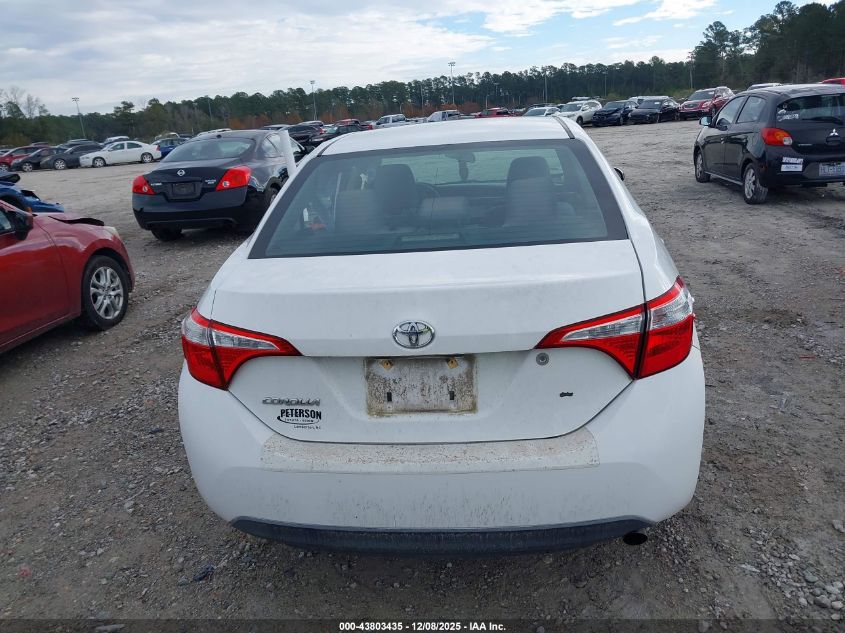 2016 Toyota Corolla L VIN: 2T1BURHE5GC703661 Lot: 43803435
