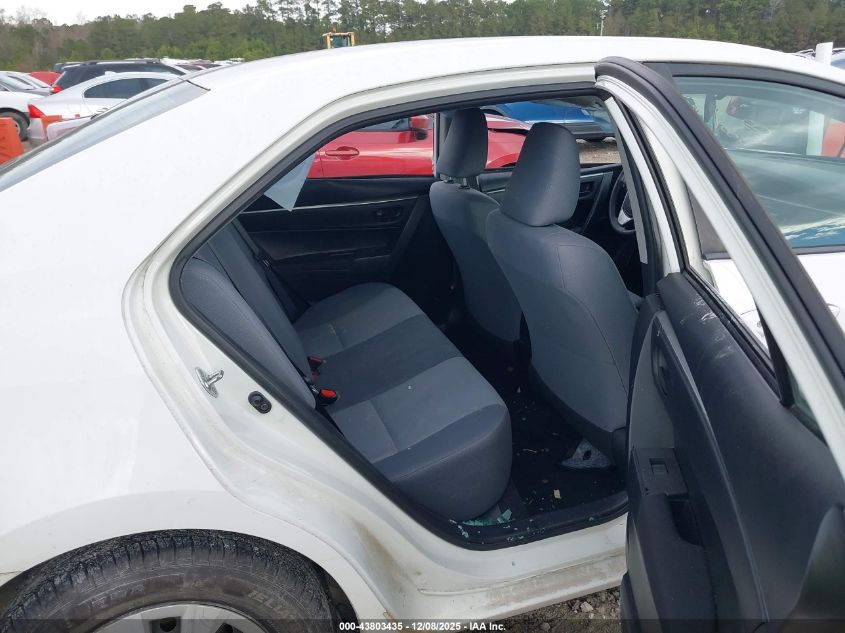 2016 Toyota Corolla L VIN: 2T1BURHE5GC703661 Lot: 43803435