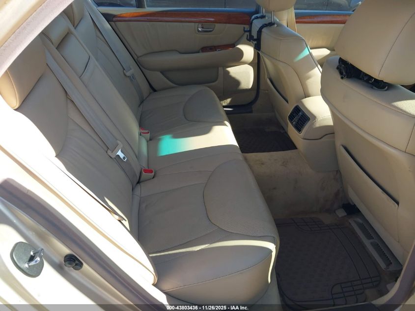 2005 Lexus Ls 430 VIN: JTHBN36F155009628 Lot: 43803436