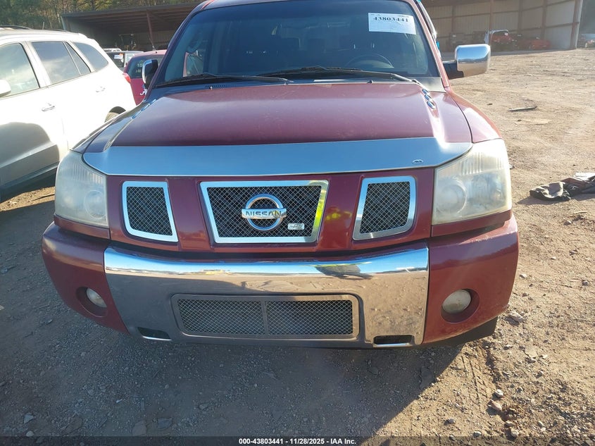 2005 Nissan Armada Se VIN: 5N1AA08A15N711534 Lot: 43803441