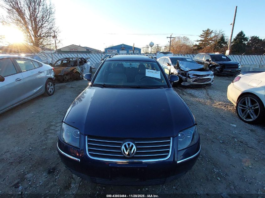2005 Volkswagen Passat Gls VIN: WVWDD63B95E155159 Lot: 43803464