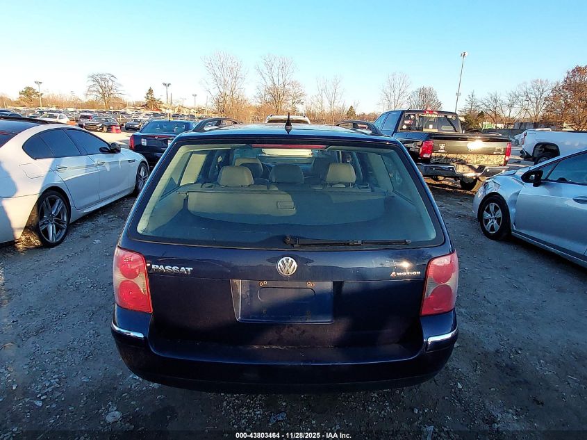 2005 Volkswagen Passat Gls VIN: WVWDD63B95E155159 Lot: 43803464