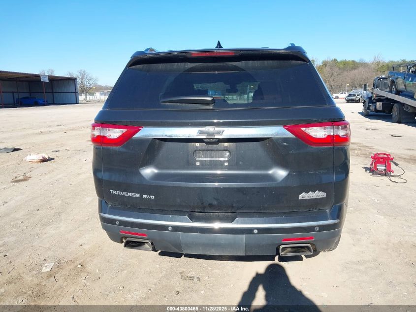 2018 Chevrolet Traverse High Country VIN: 1GNEVKKW3JJ235726 Lot: 43803465