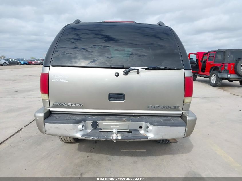 2001 Chevrolet Blazer Ls VIN: 1GNCS13W712123403 Lot: 43803469