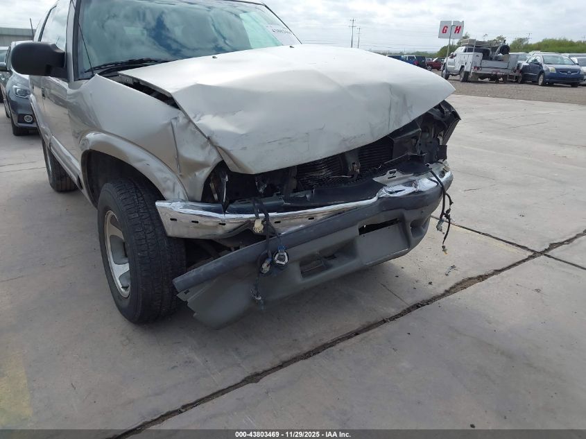 2001 Chevrolet Blazer Ls VIN: 1GNCS13W712123403 Lot: 43803469