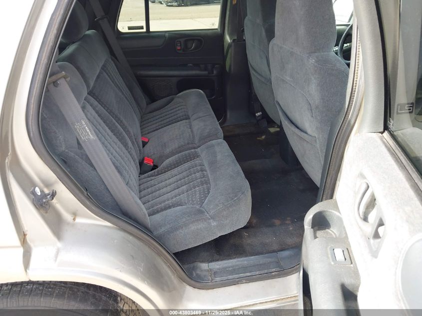 2001 Chevrolet Blazer Ls VIN: 1GNCS13W712123403 Lot: 43803469