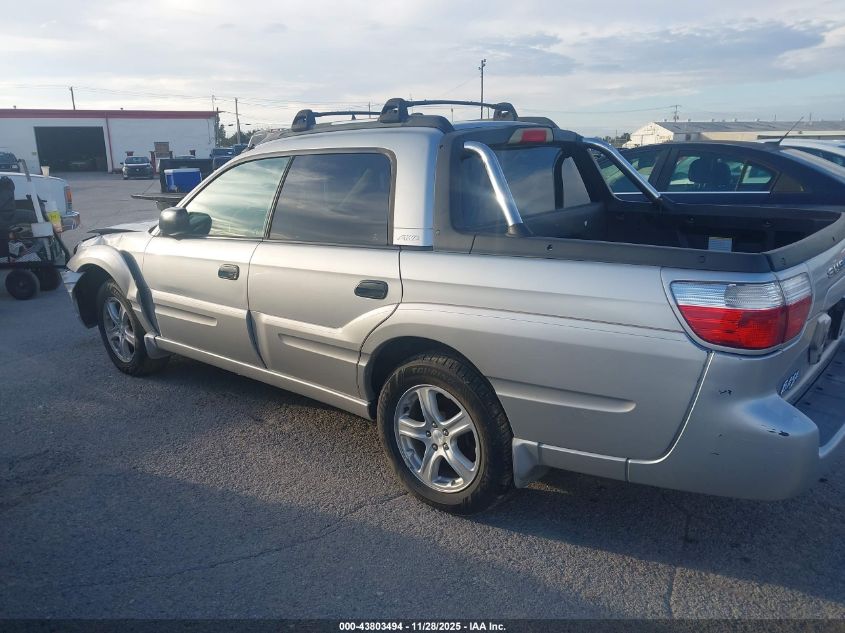 2006 Subaru Baja Sport VIN: 4S4BT62C467102343 Lot: 43803494