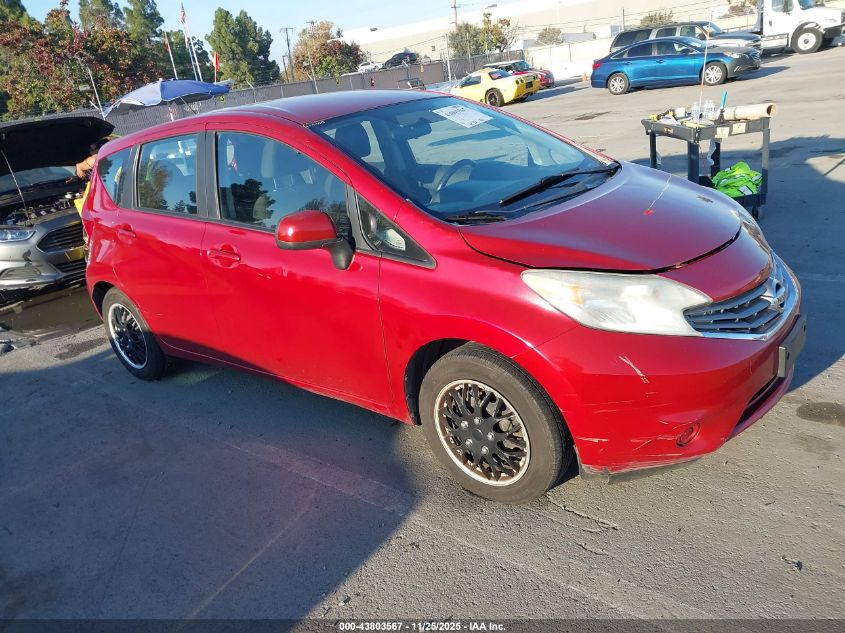 NISSAN VERSA NOTE S (SR)/S PLUS/SV