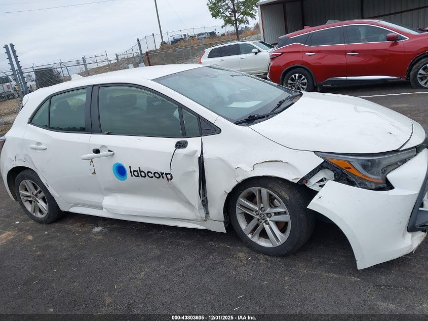 2022 Toyota Corolla Se/Xse/Night Shade VIN: JTND4MBEXN3186489 Lot: 43803605
