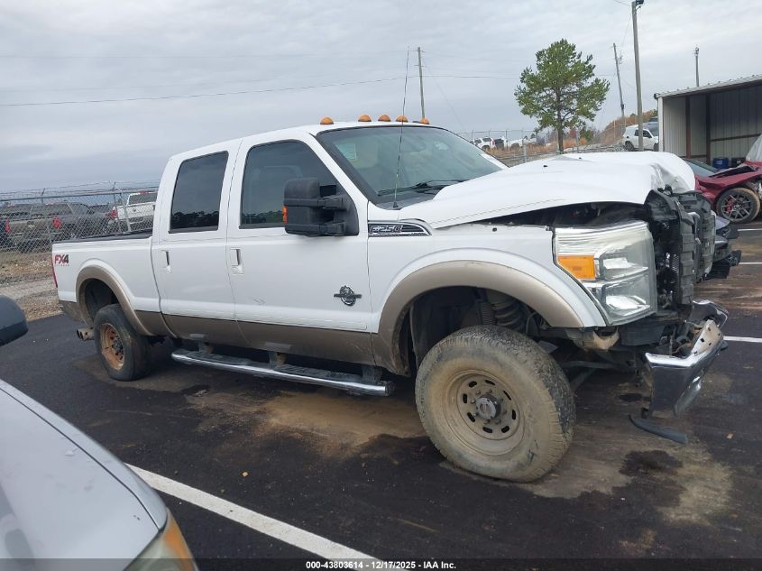 2013 Ford F-250 Lariat VIN: 1FT7W2BT1DEB16980 Lot: 43803614