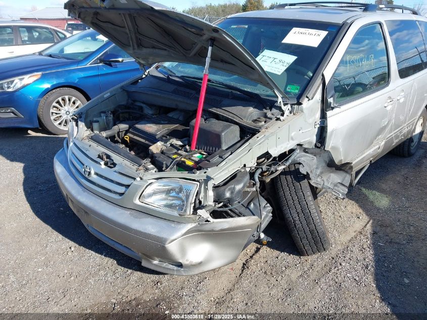 2003 Toyota Sienna Xle VIN: 4T3ZF13C63U533620 Lot: 43803618