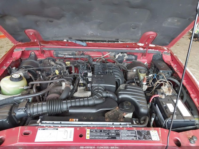 2002 Ford Ranger Xl/Xlt VIN: 1FTYR10D32PA90451 Lot: 43803638