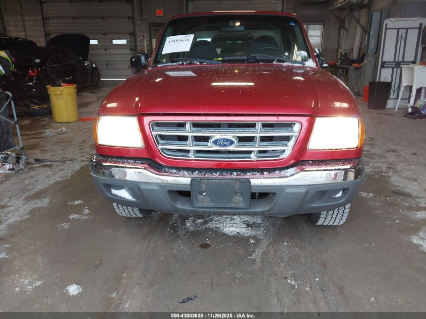 2002 Ford Ranger Xl/Xlt VIN: 1FTYR10D32PA90451 Lot: 43803638