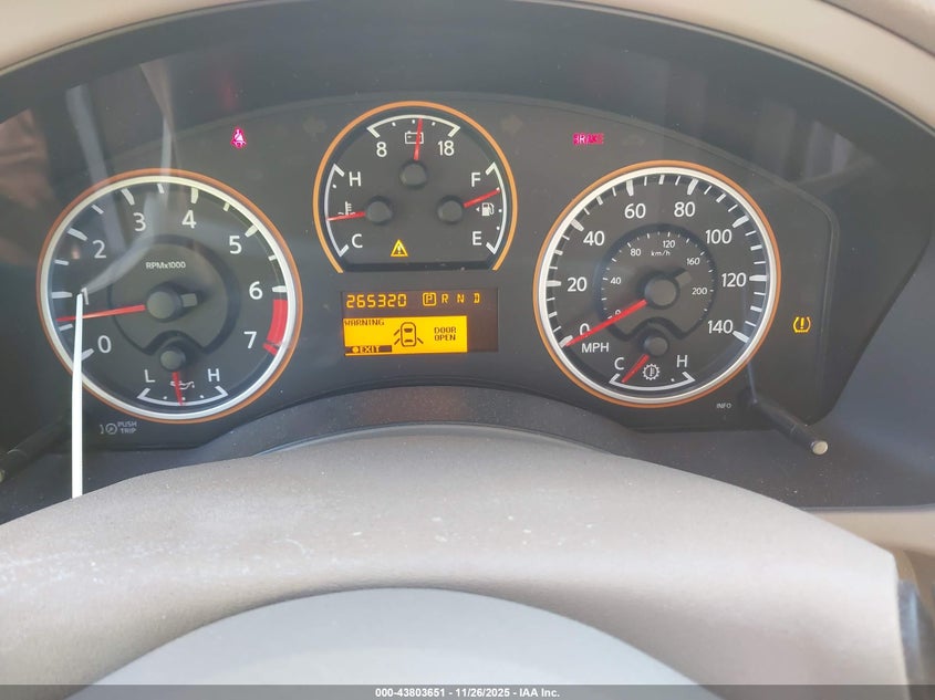 2008 Nissan Armada Se VIN: 5N1BA08D48N614797 Lot: 43803651