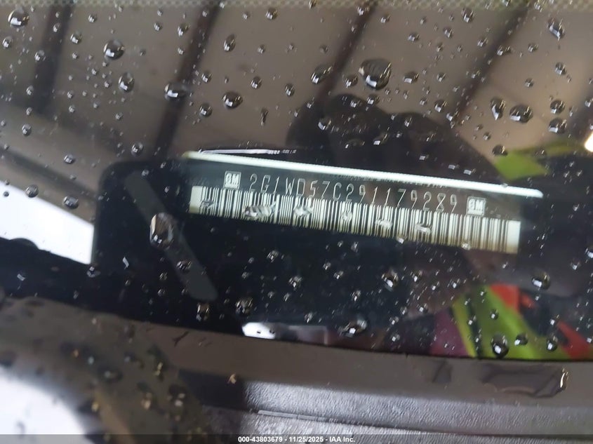 2009 Chevrolet Impala Ss VIN: 2G1WD57C291179289 Lot: 43803679