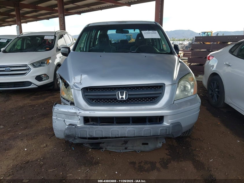 2003 Honda Pilot Lx VIN: 2HKYF18143H569137 Lot: 43803688